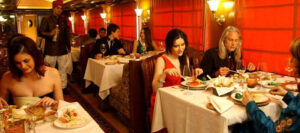 people on the maharaja express dining