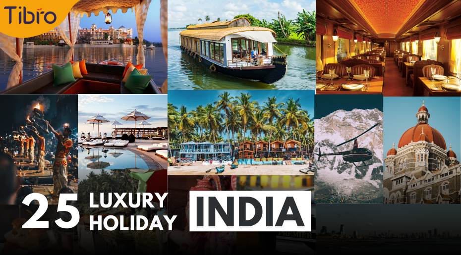 luxury holiday destinations in India: Explore the opulence of India's top vacation spots, from serene beaches to majestic palaces.