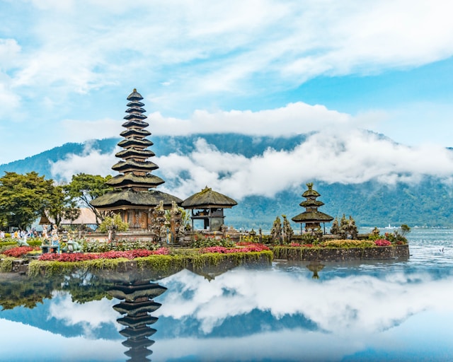 Temple of the Sun in Bali, Indonesia