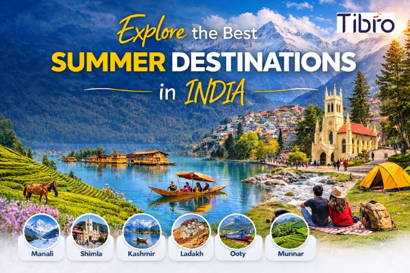 best summer destinations in india