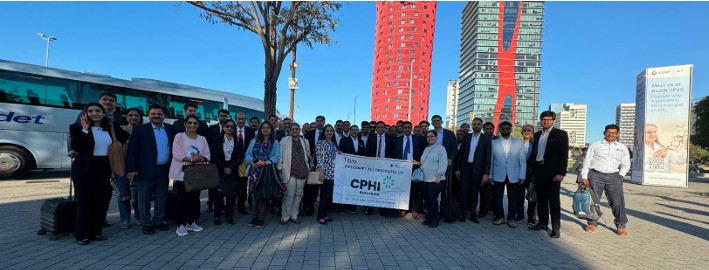 A group of delegates who attended CPHI Barcelona
